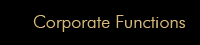 Corporate Functions